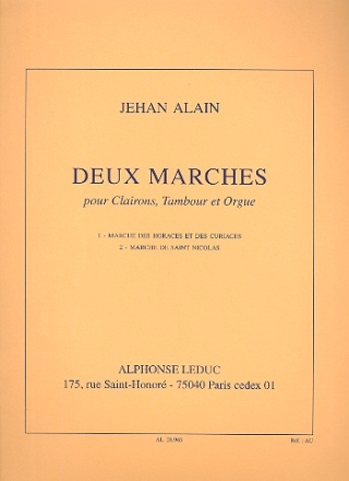 2 marches pour 2 clairons, tambour et orgue