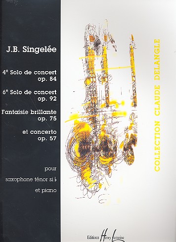 4 morceaux  pour saxophone tenor en sib et piano