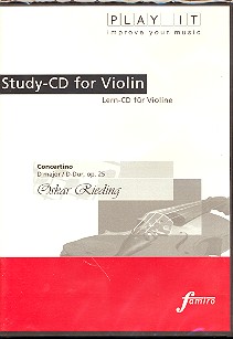 Concertino D-dur op.25 Lern-CD fr Violine mit der Klavierbegleitung in 3 Tempi