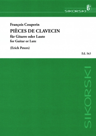 Pices de clavecin fr Gitarre (Laute)