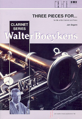 3 pieces for fr Es- oder B-Klarinette und Klavier Boeykens, Walter, ed
