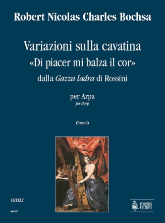 Variazioni sulla cavatina Di piacer mi balza il cor per arpa