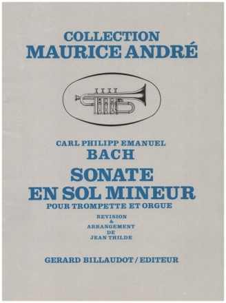 Sonate sol mineur pour trompette et orgue Thilde, Jean, arr.