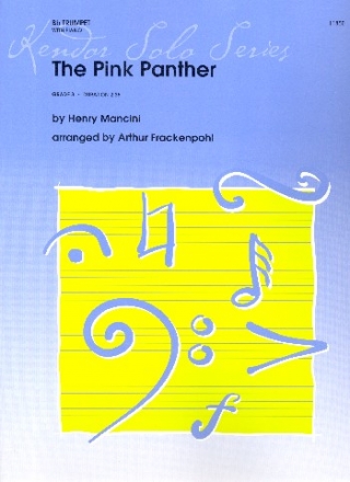 The Pink Panther fr Trompete in B und Klavier Frackenpohl, A., Bearb.