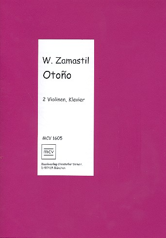 Otono fr 2 Violinen und Klavier Stimmen