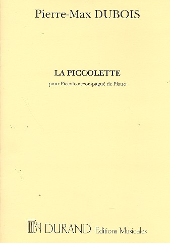 La piccolette pour piccolo accompagn de piano