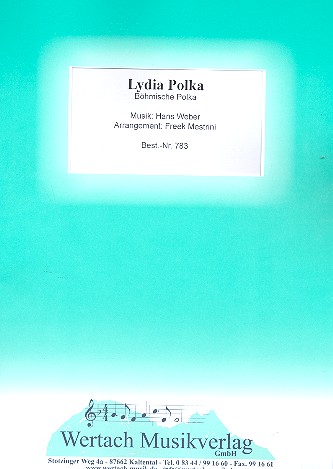 Lydia Polka: Bhmische Polka fr Blasorchester