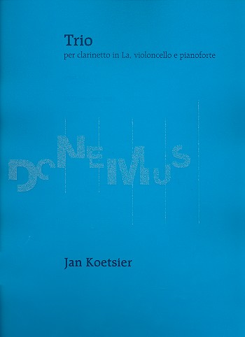 Trio op.13,2 fr Klarinette (A), Violoncello und Klavier