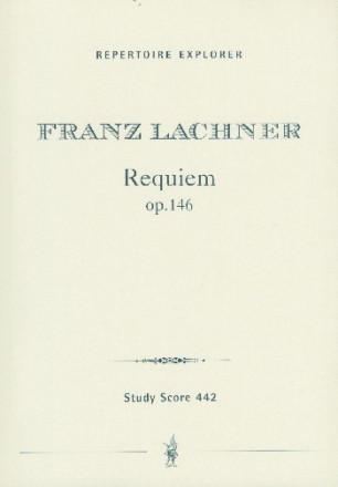 Requiem d-Moll op.146 fr Soli (SSATTB), Chor und Orchester Studienpartitur