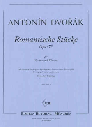 Romantische Stcke op.75 fr Violine und Klavier