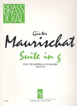Suite g-Moll fr 3 Trompeten und 3 Posaunen,  Partitur