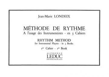 Mthode de rythme vol.1 a l'usage des instrumentistes (en/fr)