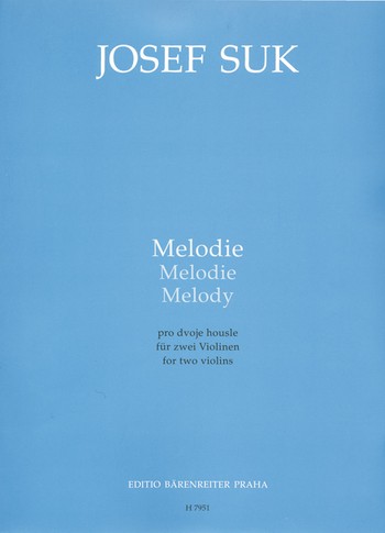 Melodie fr 2 Violinen Spielpartitur