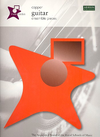 Copper guitar ensemble pieces for guitar ensemble score