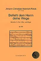 Befiehl dem Herrn deine Wege Motette op.85 fr Soli, gem Chor und Orgel, Partitur