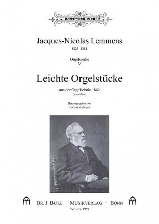 Leichte Orgelstcke aus der Orgelschule 1862 fr Orgel (manualiter)
