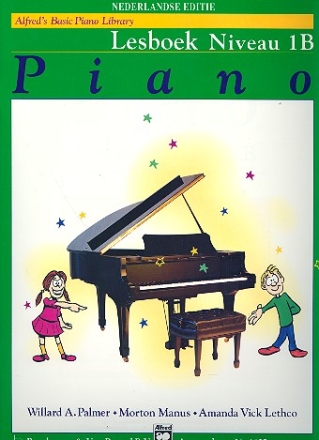 Alfred's Basic Piano Library - Lesboek niveau 1B voor piano (nl)