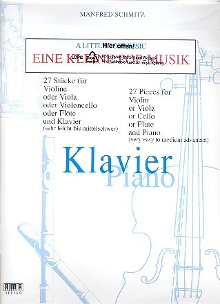 Eine kleine Pop-Musik fr Violoncello und Klavier