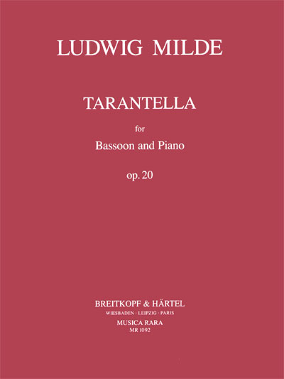 Tarantella op.20 fr Fagott und Klavier