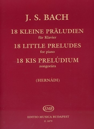 18 kleine Prludien