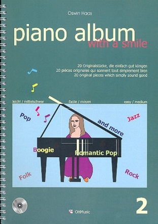 Piano Album with a Smile Band 2 (+CD) fr Klavier