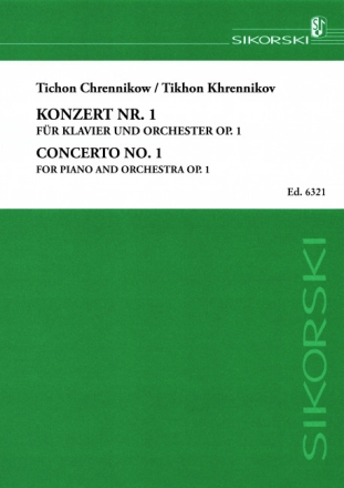 Konzert F-Dur Nr.1 op.9 fr Klavier und Orchester,  Klavierauszug Iocheles, A., ed