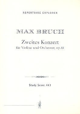 Konzert d-Moll op.44 fr Violine und Orchester Studienpartitur