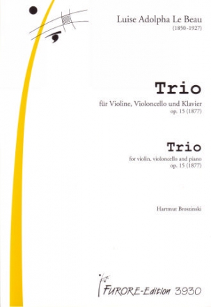 Klaviertrio op.15 fr Violine, Violoncello und Klavier