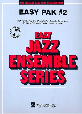 Easy Pak 2 (+CD): for jazz ensemble score and parts