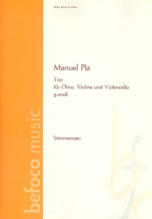 Trio fr Oboe, Violine und Violoncello Studienpartitur