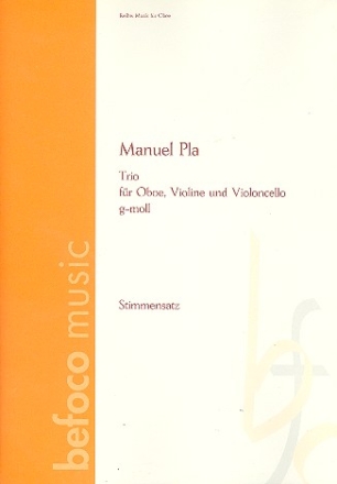 Trio fr Oboe, Violine und Violoncello Studienpartitur