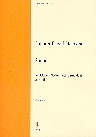 Sonate c-Moll  fr Oboen, Violine und Bc Partitur und Stimmen