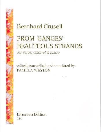 From Ganges' beauteous strands for voice, clarinet and piano