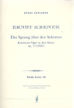 Der Sprung ber den Schatten op.17 Studienpartitur