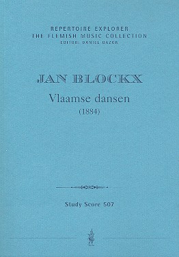 Vlaamse dansen op.26 fr Orchester Studienpartitur