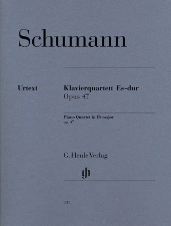 Quartett Es-Dur op.47 fr Violine, Viola, Violoncello und Klavier Stimmen