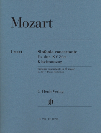 Sinfonia concertante Es-Dur KV364 fr Violine, Viola und Orchester fr Violine, Viola und Klavier