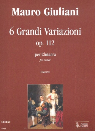 6 grandi variazioni op.112 per chitarra (Urtext)
