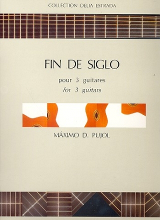 Fin de siglo pour 3 guitares partition et parties