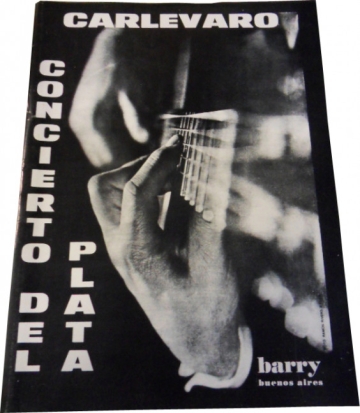 Concierto del Plata for guitar and orchestra  reduction for guitar and piano
