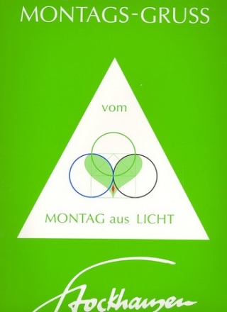 Montags-Gru (Eva-Gru) vom Montag aus Licht fr multiples Bassethorn und elektronische Tasteninstrumente Partitur