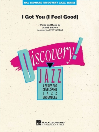 I got you (I feel good) (+MC): for jazz ensemble, score+parts Nowak, J., arr.