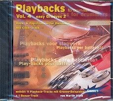 Playbacks fr Drummer vol.4 CD Easy Grooves Band 2