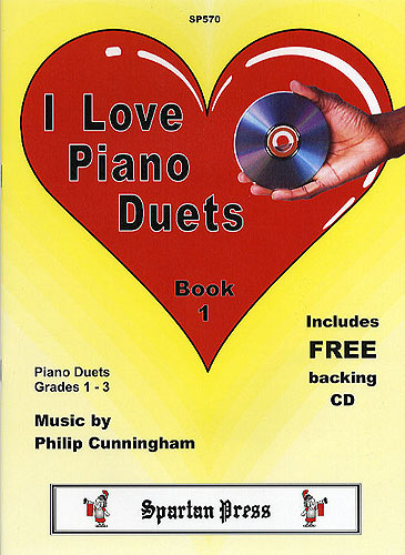 I love piano duets vol.1 (+CD) piano duets grades 1-3