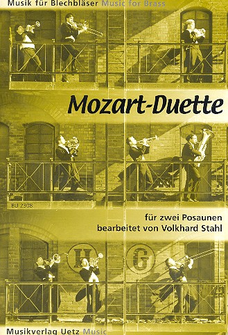 Duette fr 2 Posaunen stahl, Volkhard, Arr.