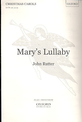 Mary's Lullaby for mixed chorus a cappella score