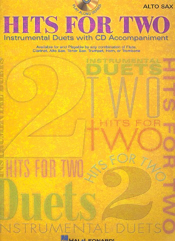 Hits for two (+CD): for 2 alto saxophones
