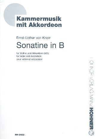 Sonatine B-Dur fr Violine und Akkordeon