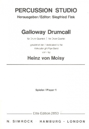 Galloway Drumcall fr 4 Schlagzeuge Stimmen