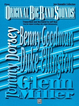 Original Big band sounds: for Jazz ensemble,  piano